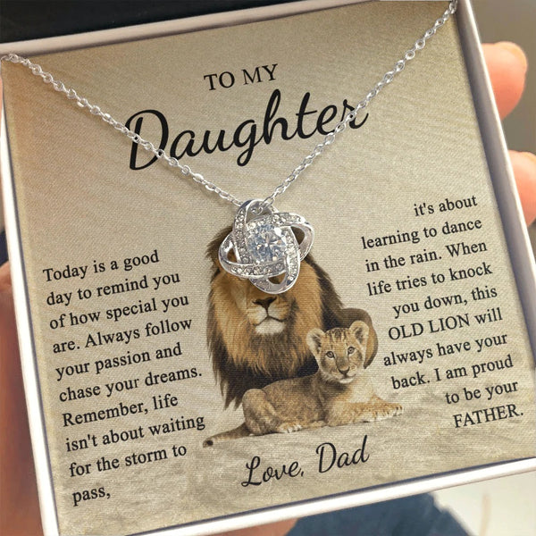 To My Daughter Lovo Necklace